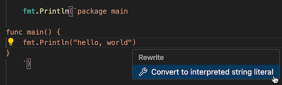 Преобразовать в интерпретированную