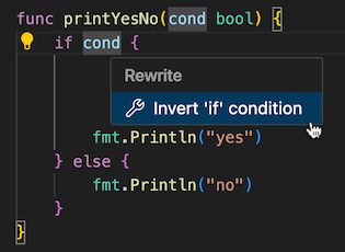 До изменения “Invert if condition”